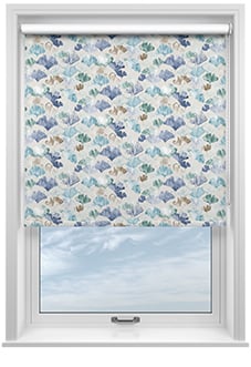 Palm Beach, Cool Water - Twist&Fit Roller Blind